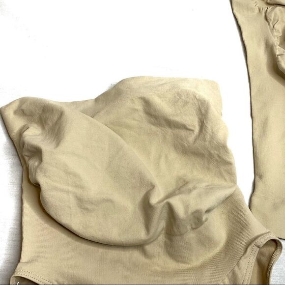 Preggers nude maternity support tank and brief set size M - Picture 9 of 15